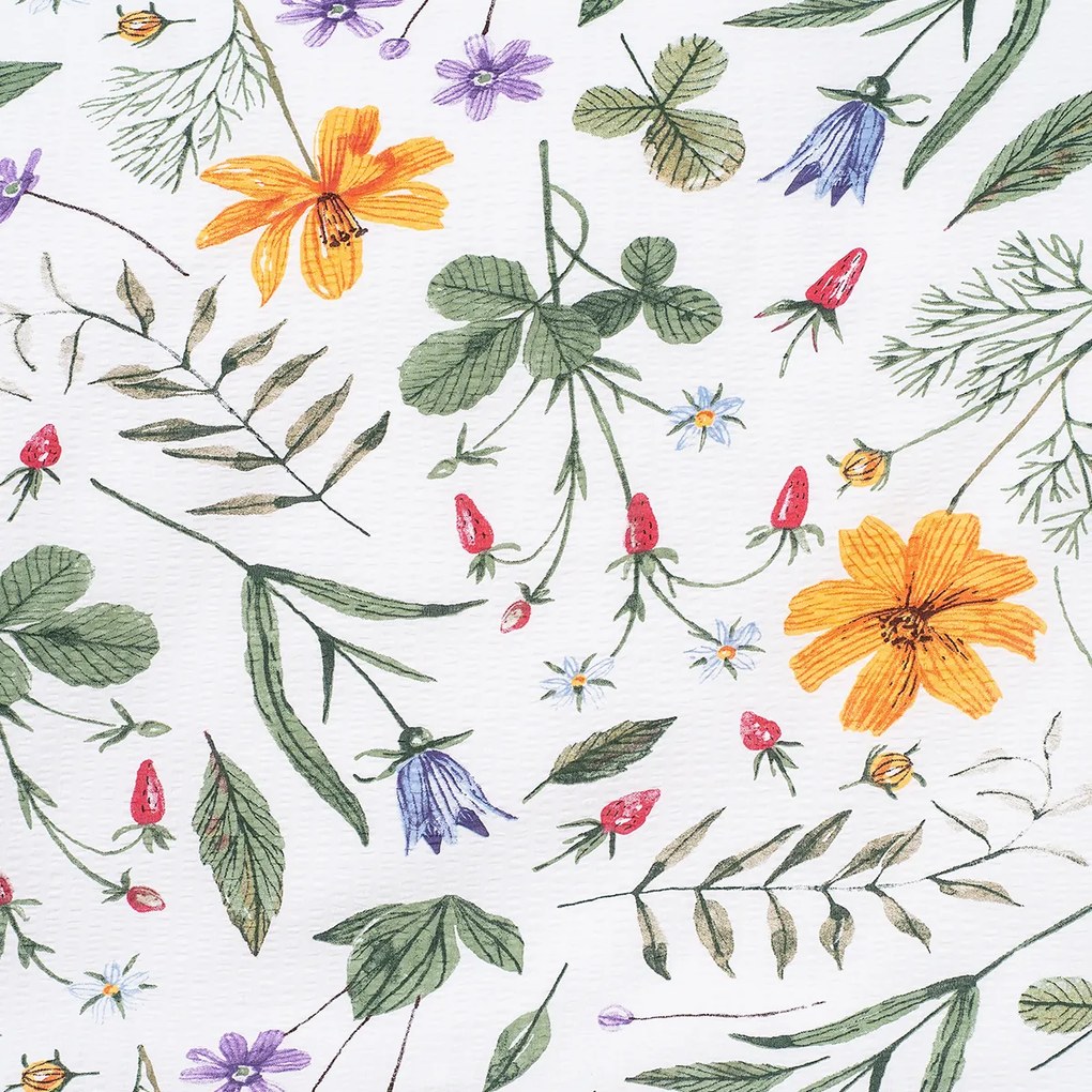 4Homet Wildflower Bliss krepp ágyneműhuza, 140 x 200 cm, 70 x 90 cm, 140 x 200 cm, 70 x 90 cm
