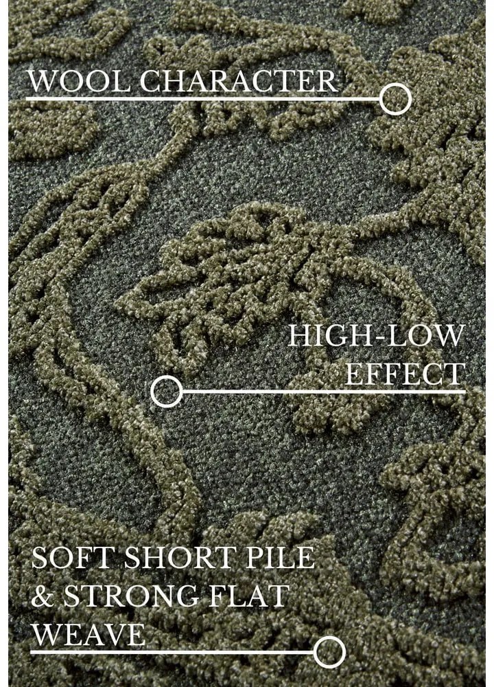 Zöld szőnyeg újrahasznosított szálakból 200x290 cm Ambroise – Villeroy&amp;Boch