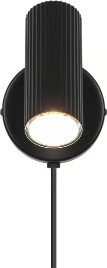Nordlux - Falra szerelhető spotlámpa VICO 1xGU10/5W/230V fekete