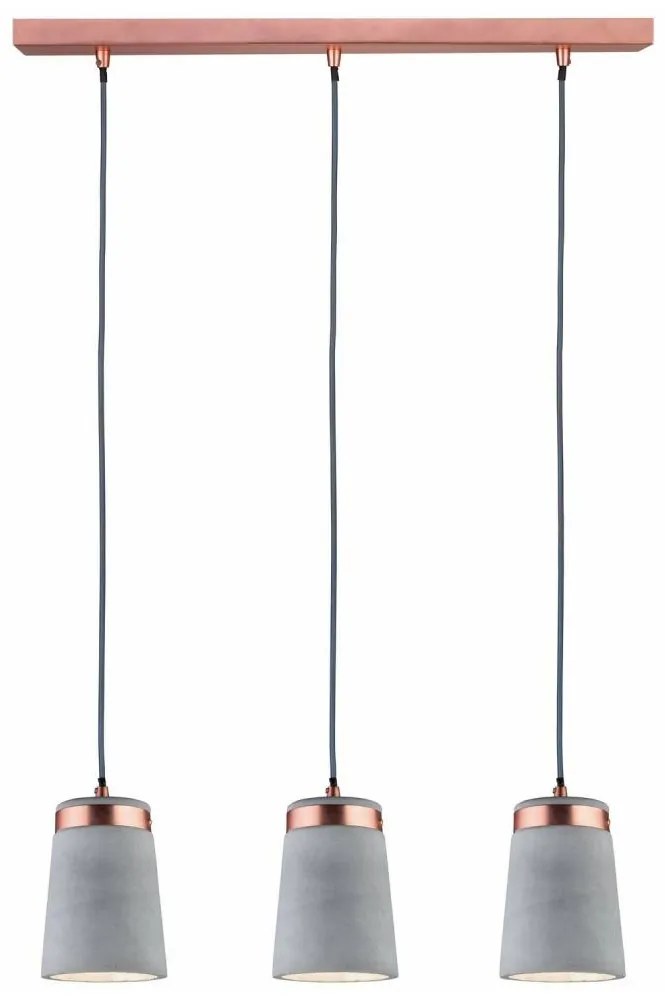 Paulmann 79626 - 3xE27/20W Csillár zsinóron NEORDIC STIG 230V