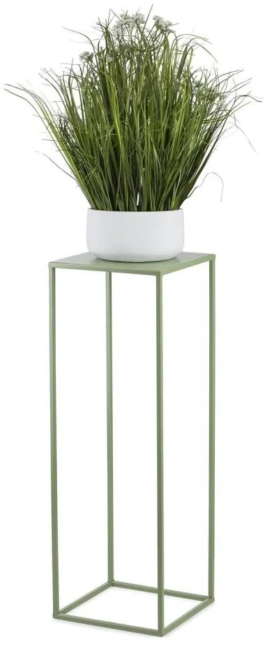 Virágállvány 70x24 cm sötétzöld