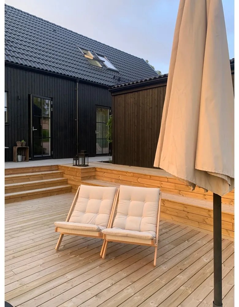 Boogie Raw/Linen Beige összecsukható fotel - Karup Design