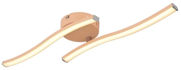 Globo 67178P - LED Felületre szerelhető csillár TYLER LED/12W/230V 3000K narancs