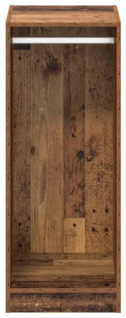Ruhásszekrény polcokkal Régi fa 41 x 48 x 102 cm Faanyag