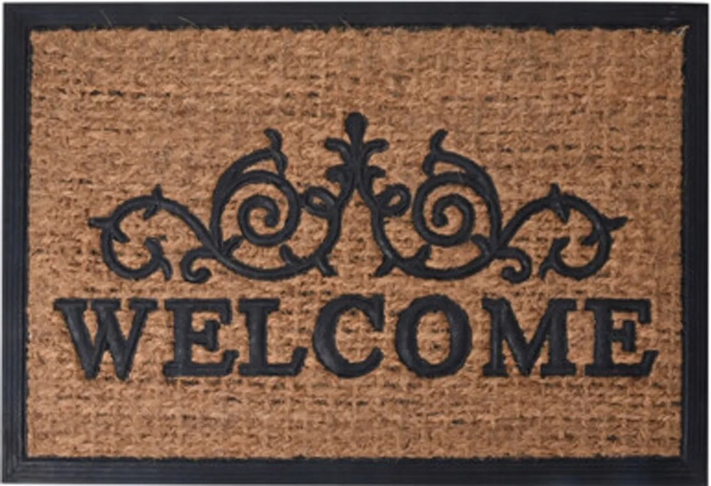 Lábtörlő kókuszrost ajtó alá 60x40 cm