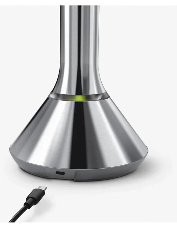 Kozmetikai tükör világítással-nagyítós (ötszörös) ø 20 cm Sensor Trio – simplehuman