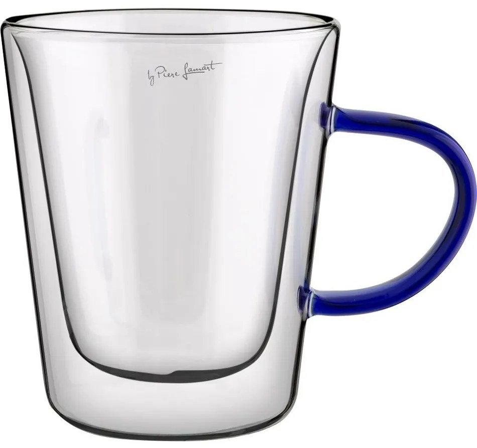 Lamart LT9119 2 részes Tea Vaso pohárkészlet, 300ml, kék