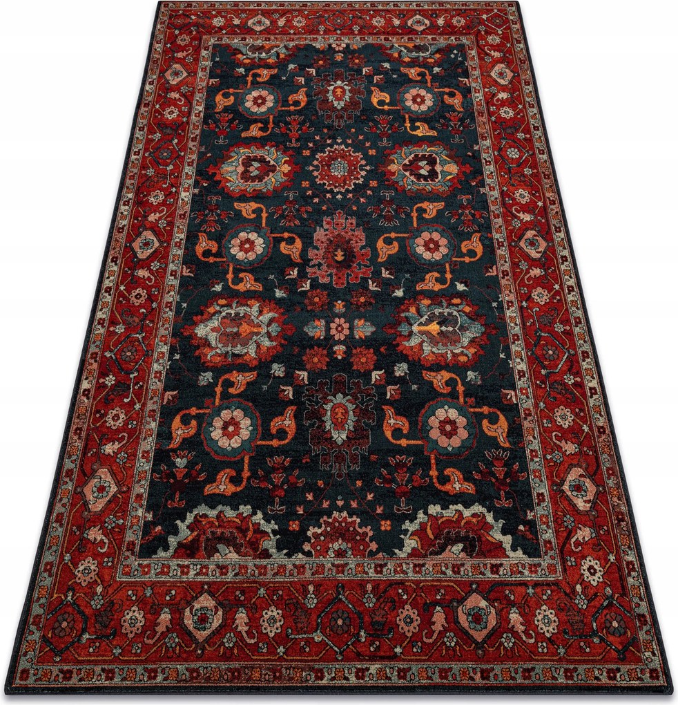 Lengyel Szőnyeg 235x350 Tesoro sötétkék Gyapjú #POL244