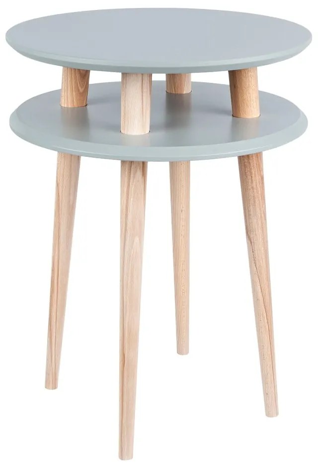 UFO sötétszürke tárolóasztal, ⌀ 45 cm - Ragaba