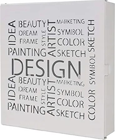 Fém Kulcstartó Szekrény Kulcsokhoz 24 x 22 x 5 cm Haku 44325