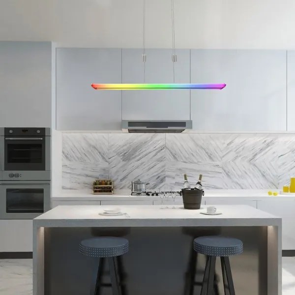 Rabalux 72011 - TEMPERIUS LED/24W/230V RGB dimmelhető függeszték távirányítóval