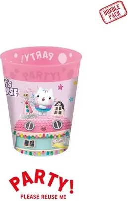 Gabi babaháza Friends micro prémium műanyag pohár szett 4 db-os 250 ml