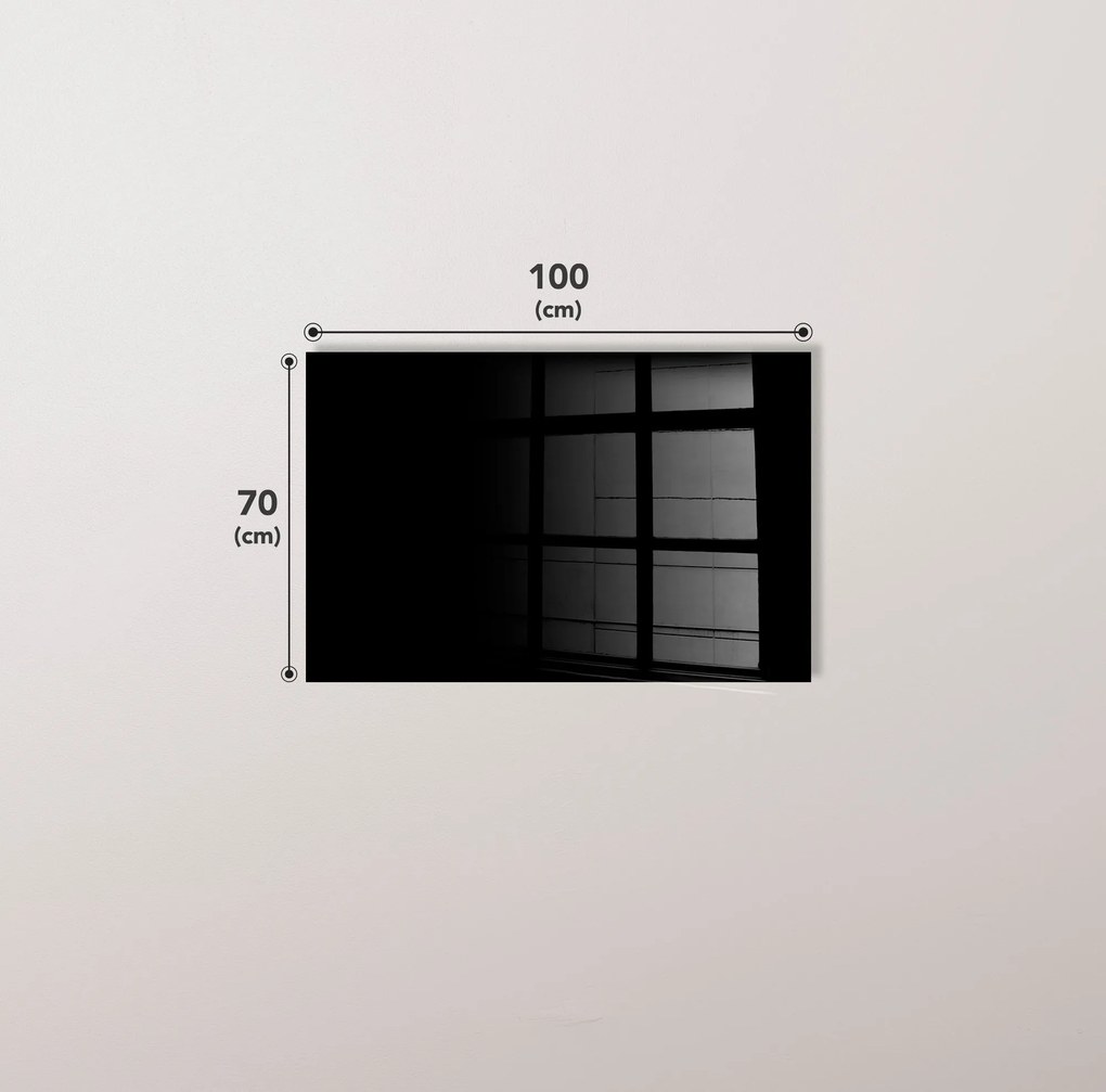 Edzett üveg falikép dekoráció, 2290 - 70 x 100