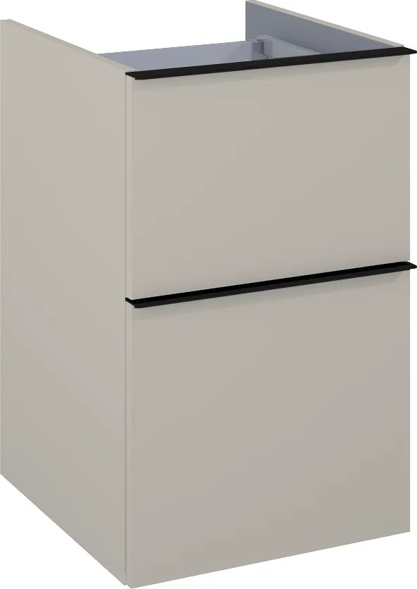 Elita Look, oldalra függő szekrény 40x45x64 cm 2S PDW, bézs matt, ELT-168596