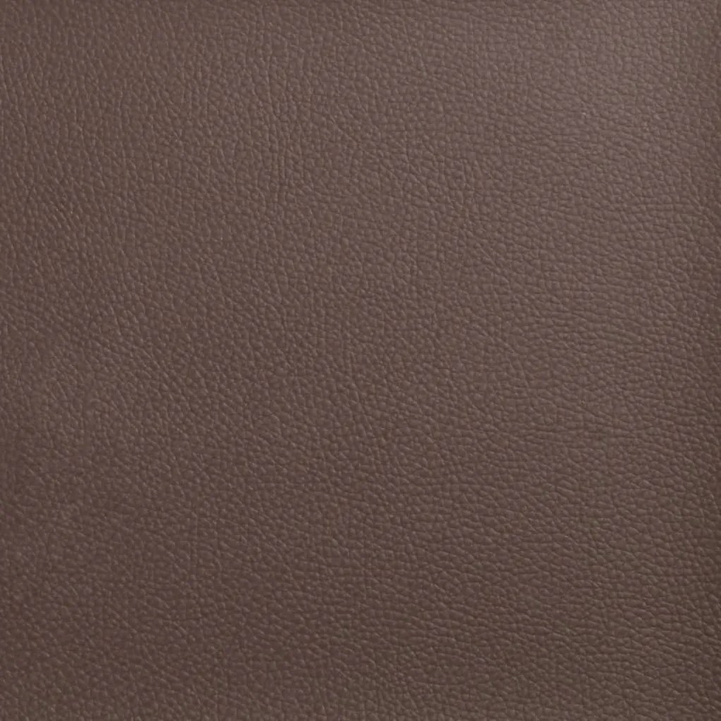 3 részes barna műbőr Chesterfield kanapégarnitúra