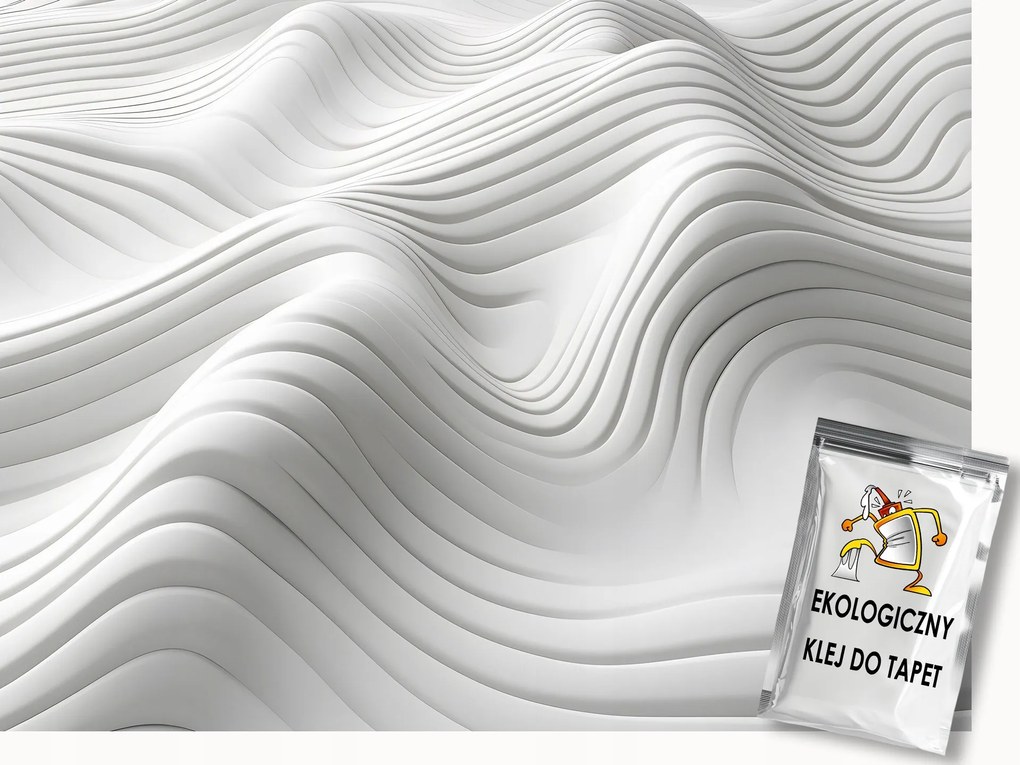 Fotótapéta Flizelina Absztrakt Illúzió Mélység Hullámok Vonalak 3D 200x140 ragasztó