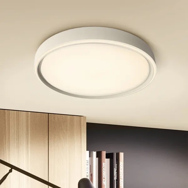 Brilagi-LED Dimmelhető lámpatest NANCI LED/60W/230V 3000–6500K átm. 49 cm ezüst + távirányító