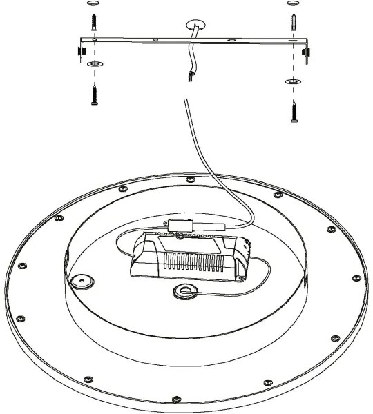 Eglo 99118 - TURCONA-C LED RGB dimmelhető mennyezeti lámpa 15W/230V + DO