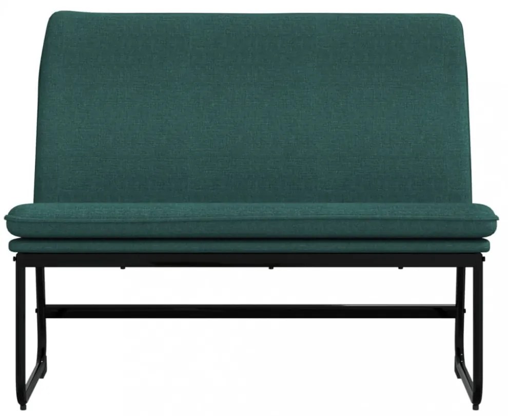 sötétzöld szövetpad 100 x 75 x 76 cm