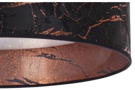 Brilagi - LED Mennyezeti lámpa VELVET STAR LED/24W/230V á. 40 cm  fekete/réz