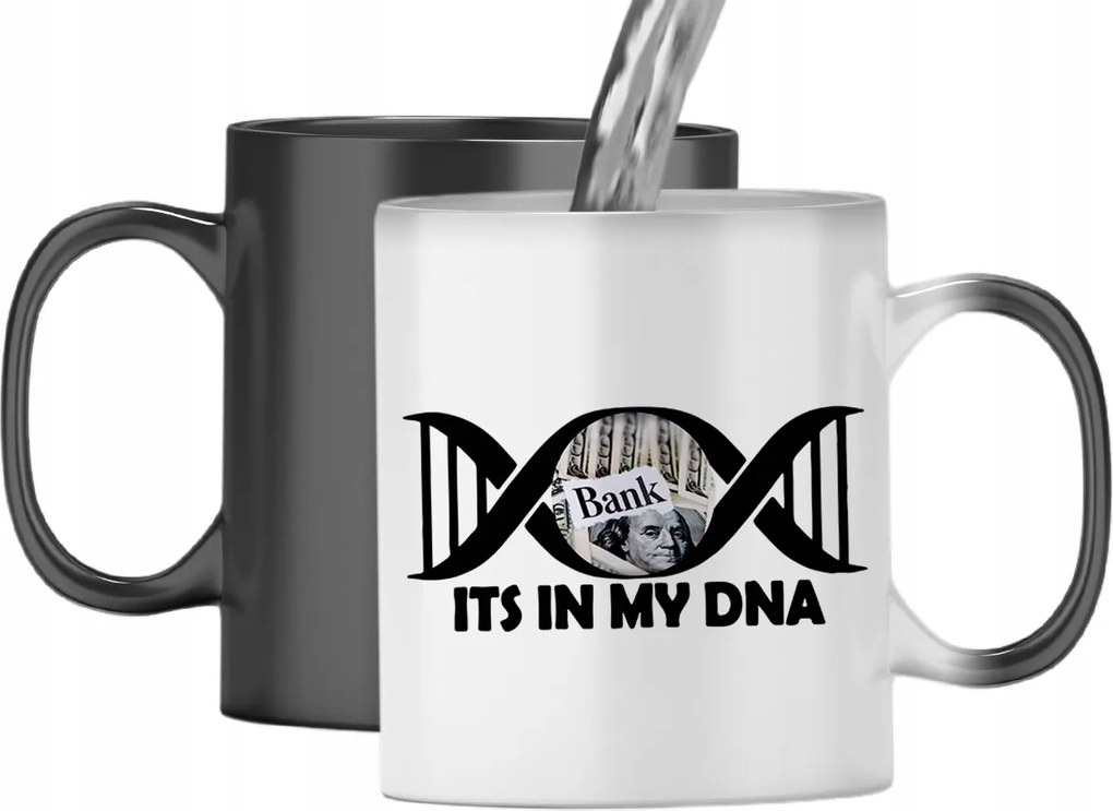 Mágikus Bögre Bankároknak Színváltós Nyomtatott Fényképpel