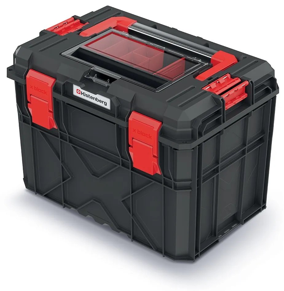 Kistenberg Szerszámtáska X BLOCK ALU LOG fekete 546x380x407