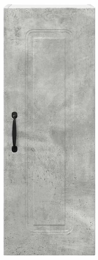Fali konyhaszekrény Beton Szürke 30 x 31 x 80 cm Faanyag