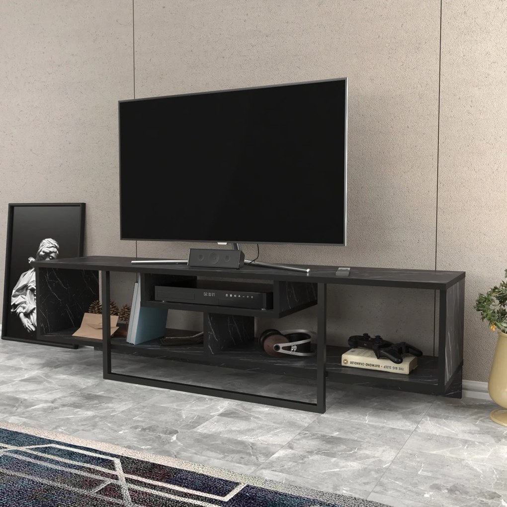TV szekrény Asal 150 - Black