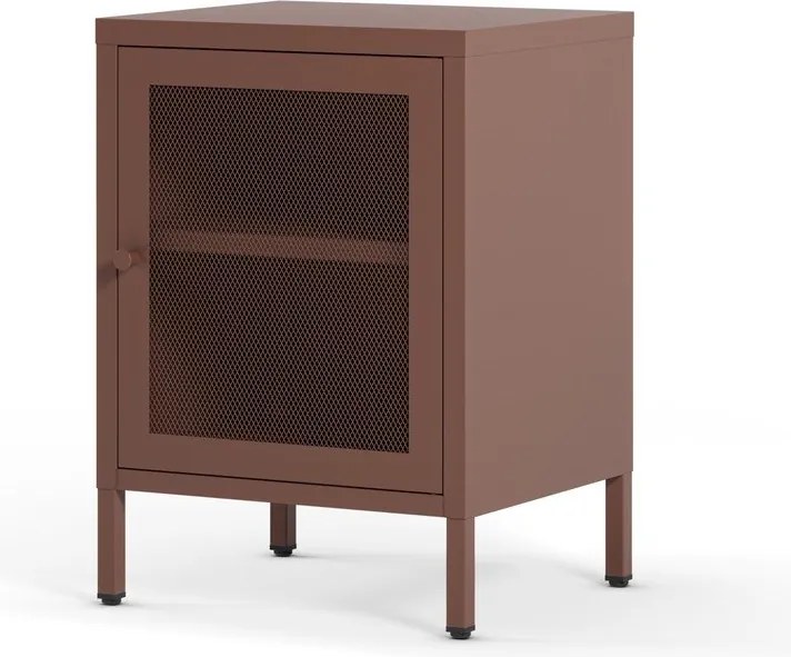 Borvörös éjjeliszekrény Fayna – Marckeric