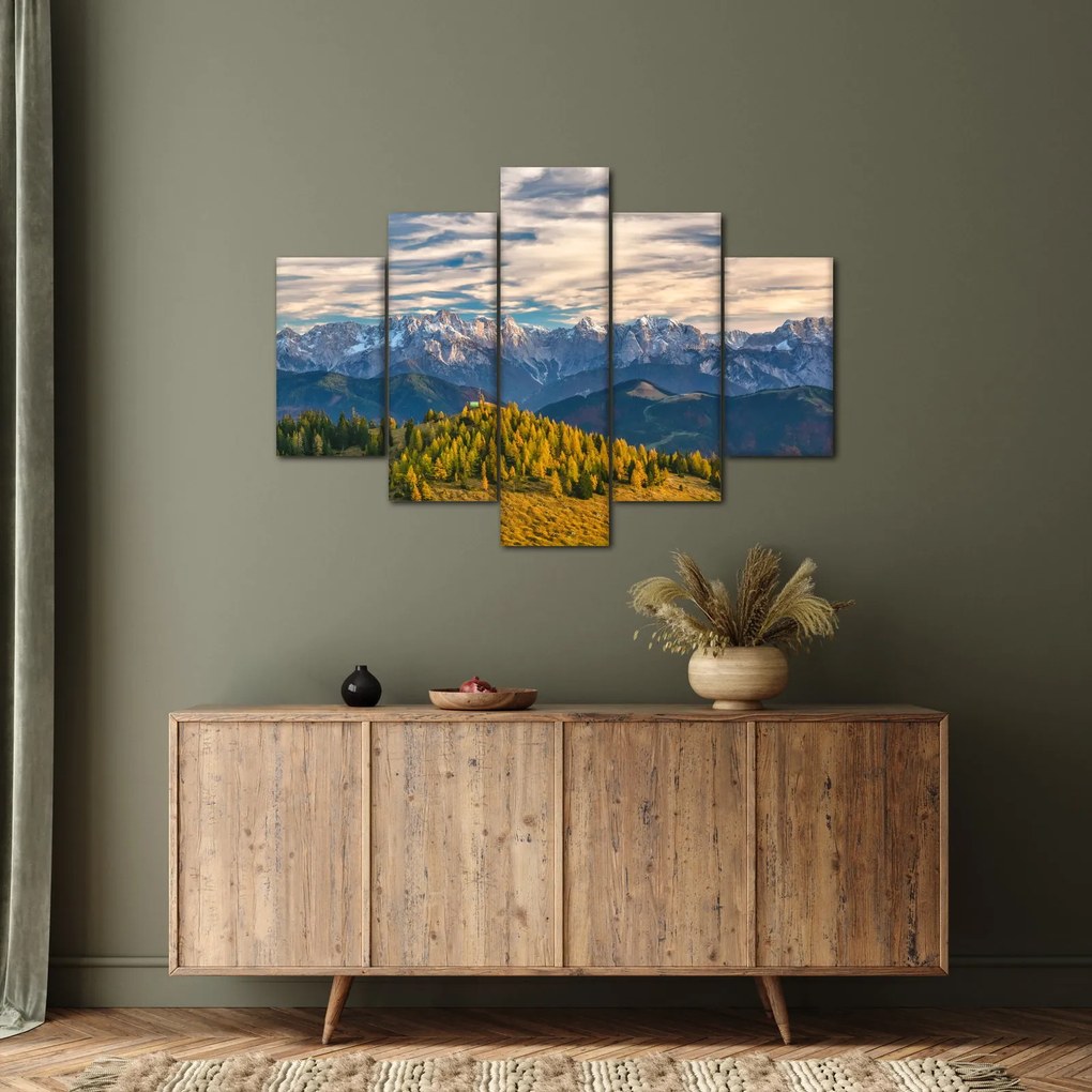 Kép - hegyi panoráma (150x105 cm)
