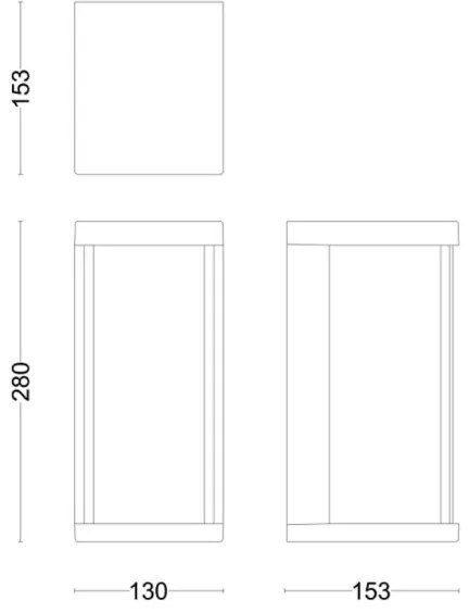 Philips - LED Kültéri fali lámpa KYRIE LED/12W/230V IP44