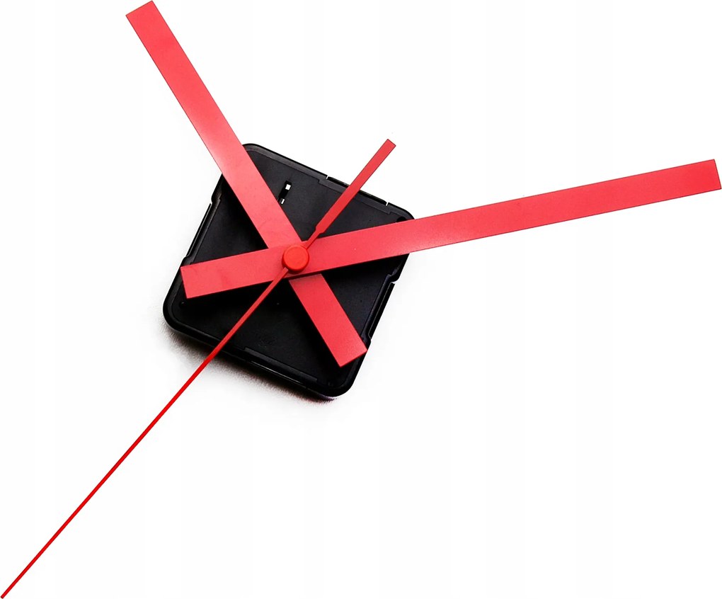 Csendes kvarc szerkezet Piros 11,5cm