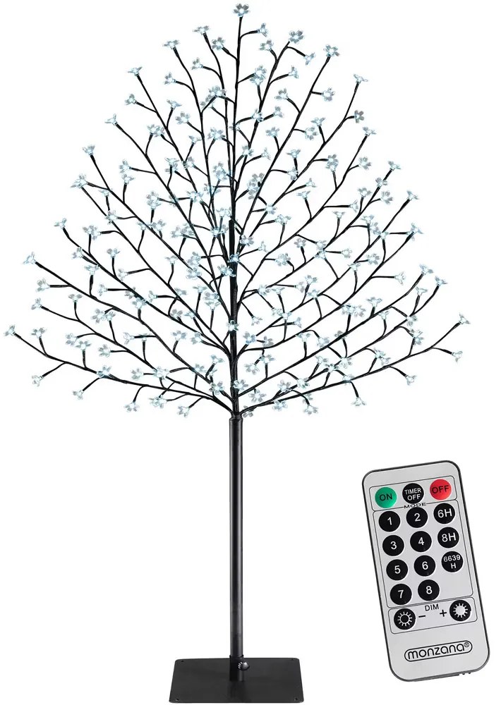Deuba Világító cseresznyefa 220 cm - hideg fehér