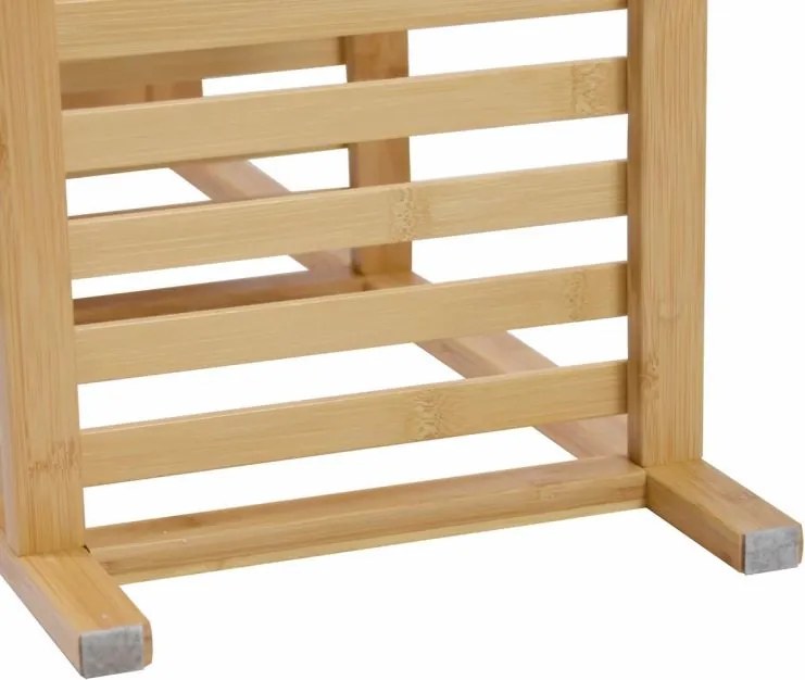 Bambusz polc 3 polc 60 x 26 x 66 cm