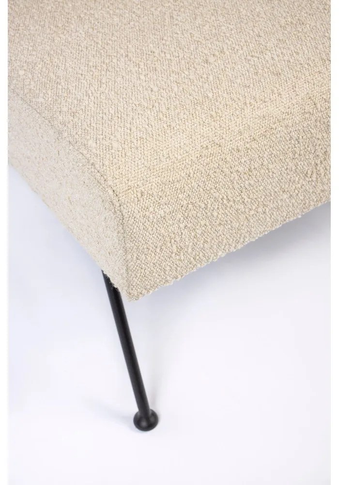 Krémszínű fotel Bowie – Zuiver