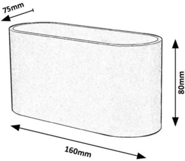 Rabalux 7023 - Fali lámpa KAUNAS 1xG9/10W/230V fekete