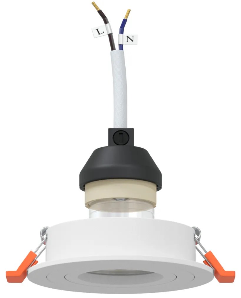 Recessed Spotlights 6 db Kerek GU10 Fehér Ø91 mm