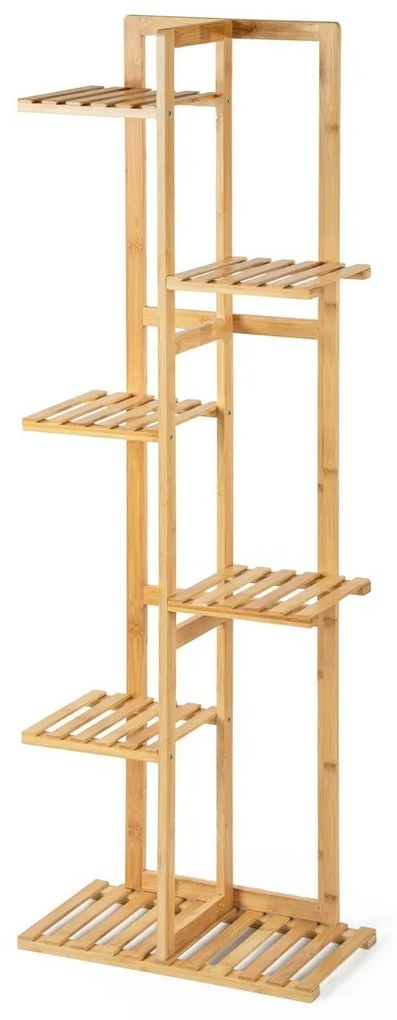 G21 virágállvány 6 szintes, bambusz