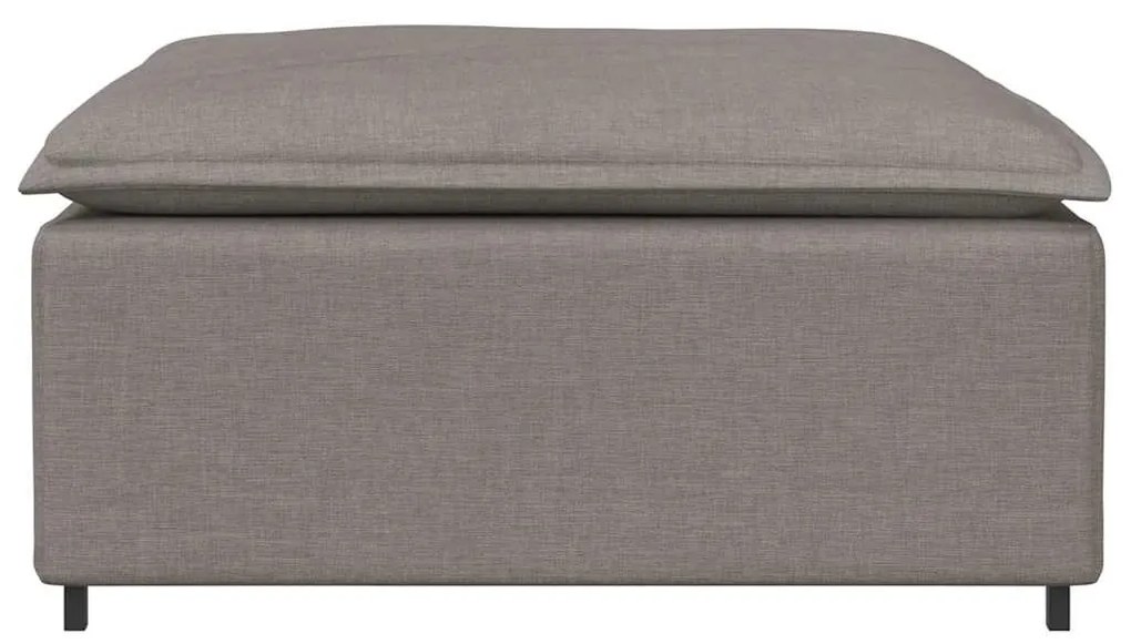tópszínű moduláris kanapé lábzsámoly modul 100x100x48 cm