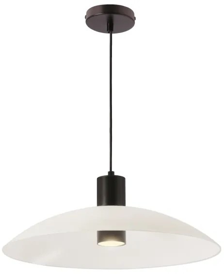 Zsinóros csillár TEDIN 1xGU10/15W/230V fehér/fekete