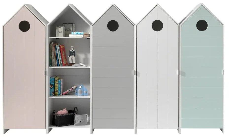 Nyitott gyerek ruhásszekrény 228x171,5 cm CASAMI – Vipack