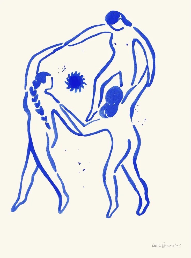 Poszter 50x70 cm My Sisters – Cinzia Franceschini – The Poster Club