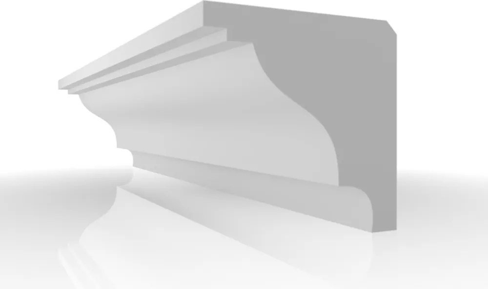 Karnis függönykarnis felépítmény 7x7 cm Xps