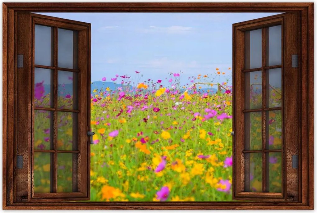 Poszterek 90x60 Virágok tengere Virágok