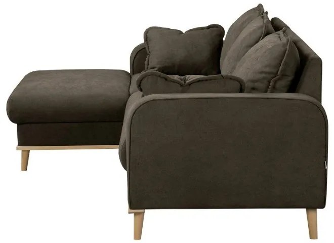 Barna sarokkanapé (bal oldali) Beata – Ropez