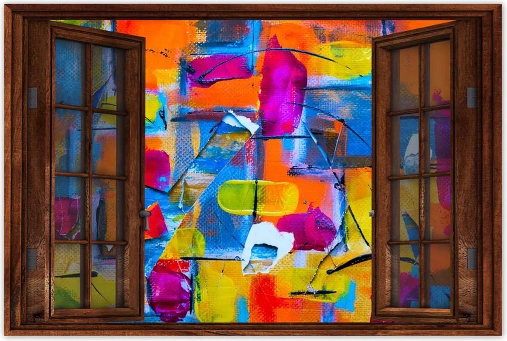 Poszterek 90x60 Absztrakt Patty