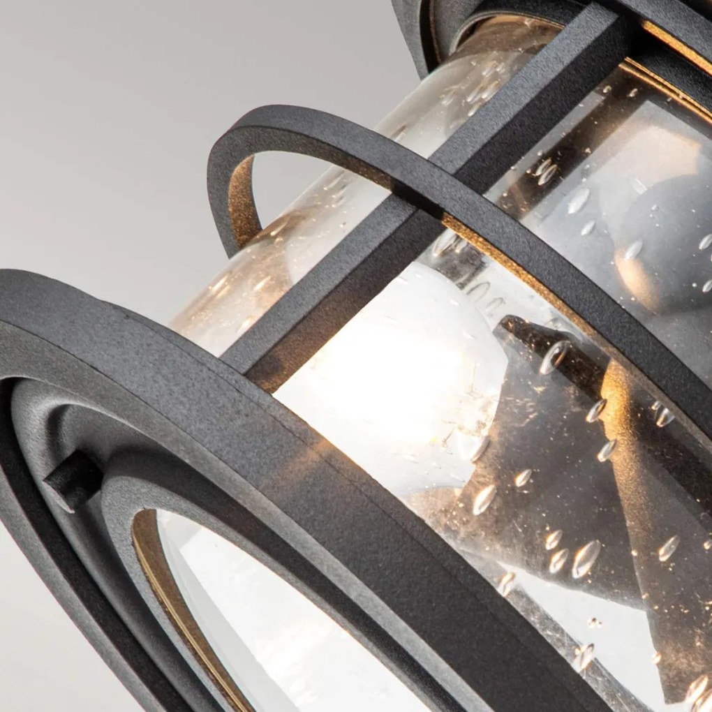 Feiss Lighthouse FE-LIGHTHOUSE-F-BLK Mennyezeti Lámpa 2x40W/E27 IP44