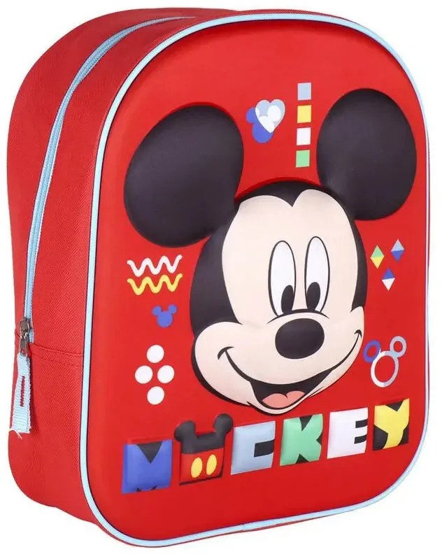 Disney Mickey 3D hátizsák, táska 31 cm
