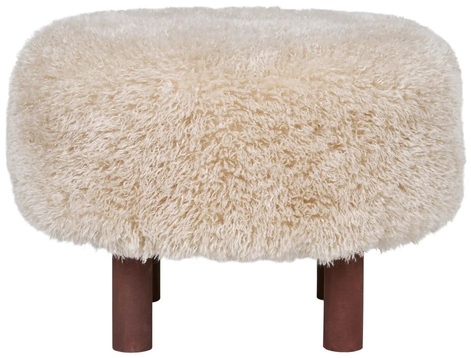 Inverness puff, világosbarna 50x33 cm