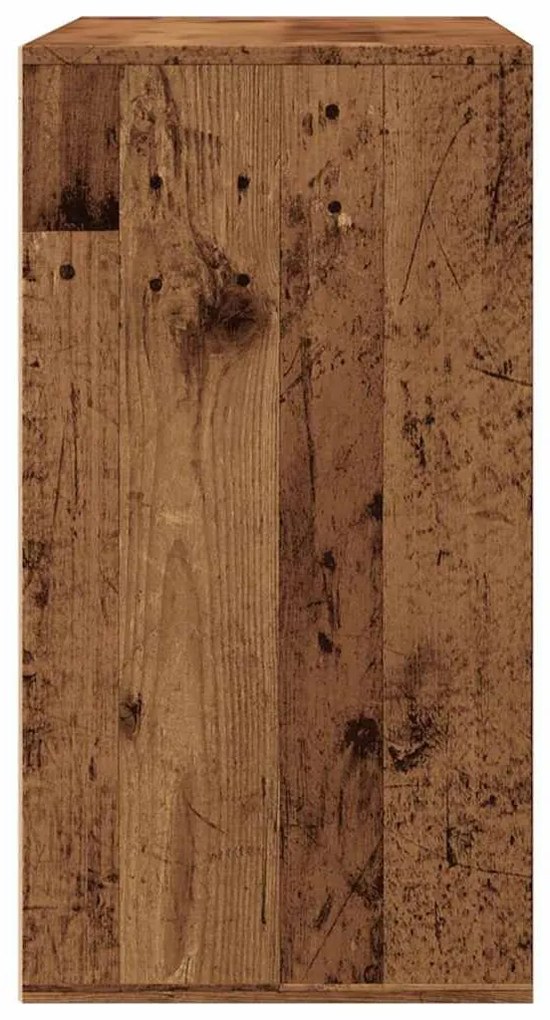 régi fa szerelt fa pipereszekrény 80 x 40 x 75 cm